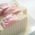 Strawberry Peach Cold Process Soap (vegan)