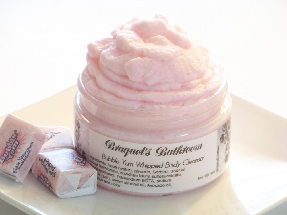 4oz Bubble Yum Type- Bubble Gum Whipped Body Cleanser ()